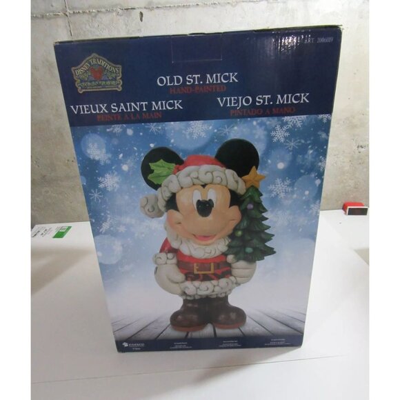 Jim Shore Enesco DIsney Traditions Old St Mick 17" Large Mickey Mouse NEW - Picture 7 of 9